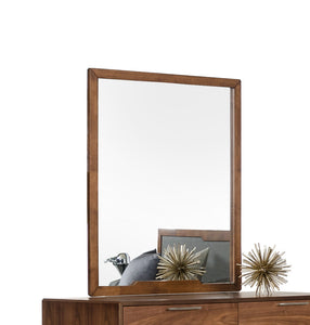 Nova Domus Soria Modern Walnut Mirror