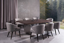 Load image into Gallery viewer, Modrest Carlton Modern Grey Fabric Dining Chair
