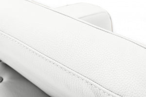 Coronelli Collezioni Turin - Italian White Leather Recliner Chair
