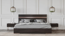 Load image into Gallery viewer, Nova Domus Benzon Italian Modern Dark Rovere Bed
