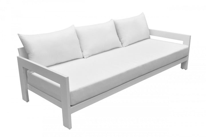 Renava Wake - Modern White Outdoor Sofa