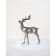 Load image into Gallery viewer, Resin Standing Deer, Pewter Finish
