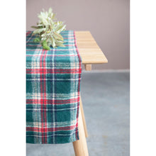 Load image into Gallery viewer, Plaid Flannel Table Runner, 72 Inch
